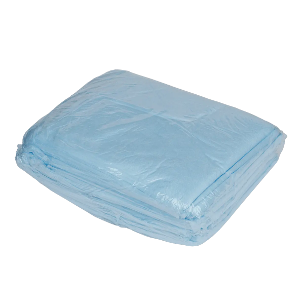 Простыни SMS Стандарт, 200х80 см, голубой, 20 шт/упк